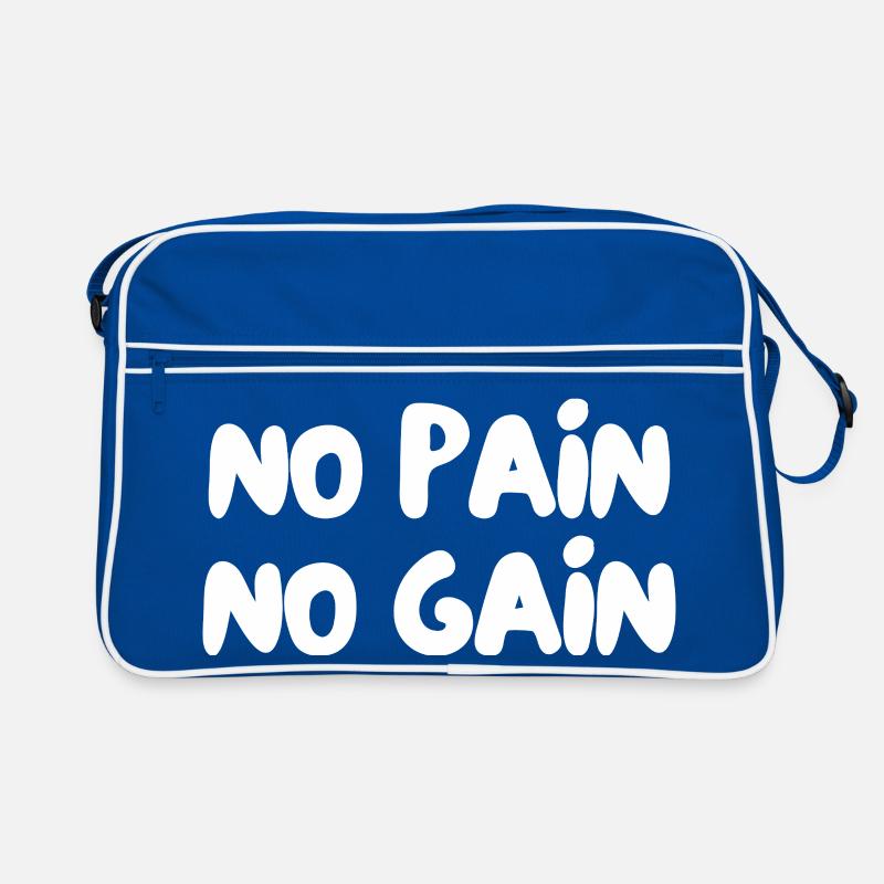 No pain no gain Retro Bag