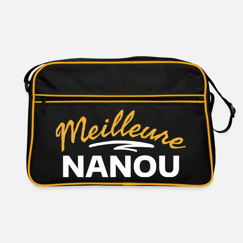 Lebendiges abstraktes Blumendesign Retro Tasche