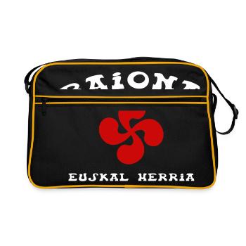 Baiona Bayonne rouge - Sac Retro - noir/or - Devant