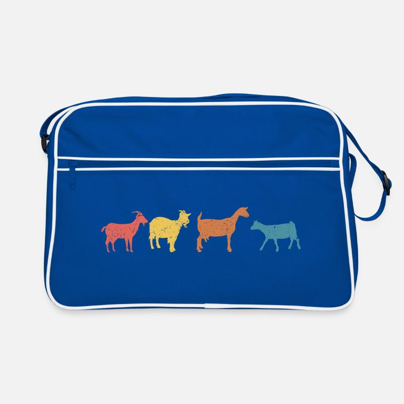 t-shirt chèvre retro chèvres Sac Retro