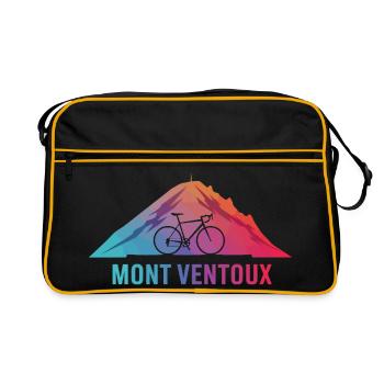 Attractive Mont Ventoux Climb - Retro Bag - black/gold - Front