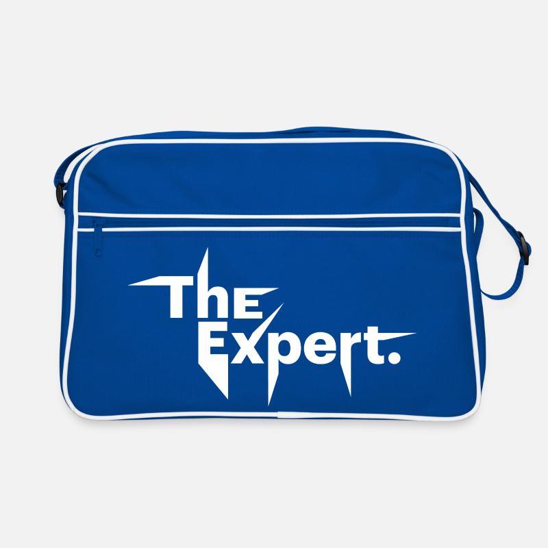 L’expert, la déclaration, le je-sais-tout Sac Retro
