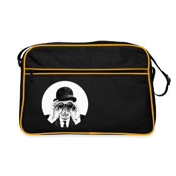 Espion - Sac Retro - noir/or - Devant
