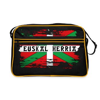 Euskal Herria - Pays Basque 83 - Sac Retro - noir/or - Devant