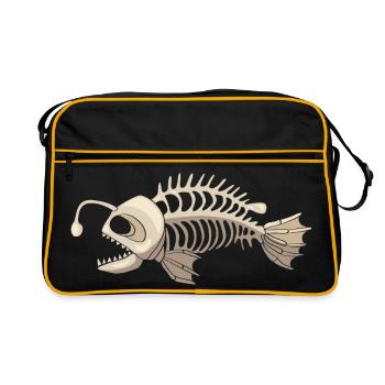 Frogfish - Retro Bag - black/gold - Front