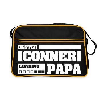 Naissance de Conner - Sac Retro - noir/or - Devant