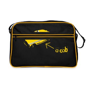 A CAB - Sac Retro - noir/or - Devant
