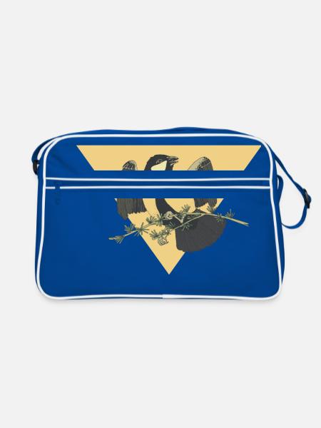 Tit - Retro Bag - blue/white - Front