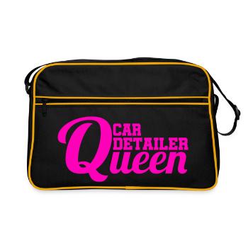 Car Detailer Queen Detailing Car Care Women - Retro Bag - black/gold - Front