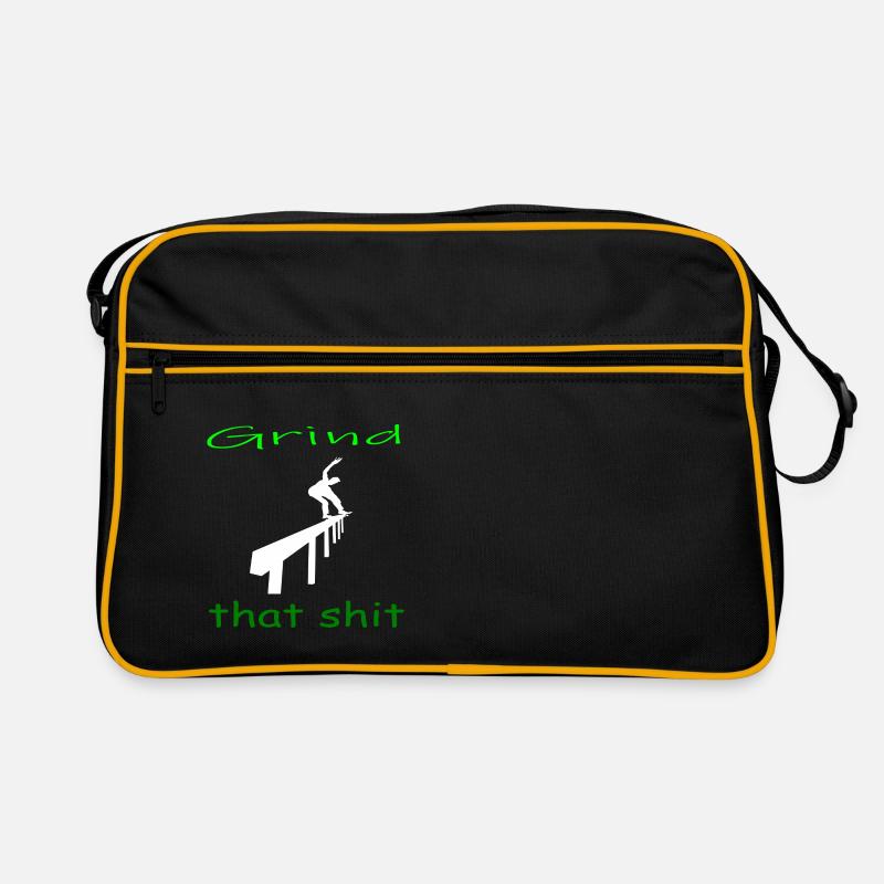 Grind that shit Retro Tasche