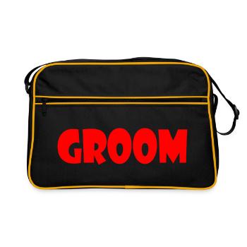 Groom - Sac Retro - noir/or - Devant