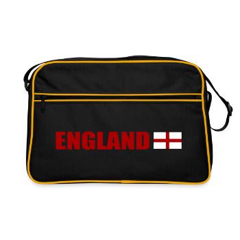 angleterre - Sac Retro - noir/or - Devant