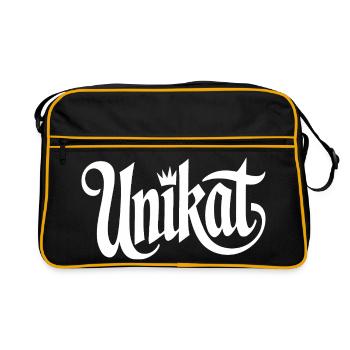 Unique Unique Individual Self-Worth Unique - Retro Bag - black/gold - Front