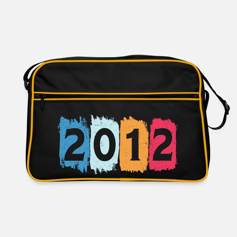 Retro 2012 t-shirt 12 vintage 2012 Retro Tasche