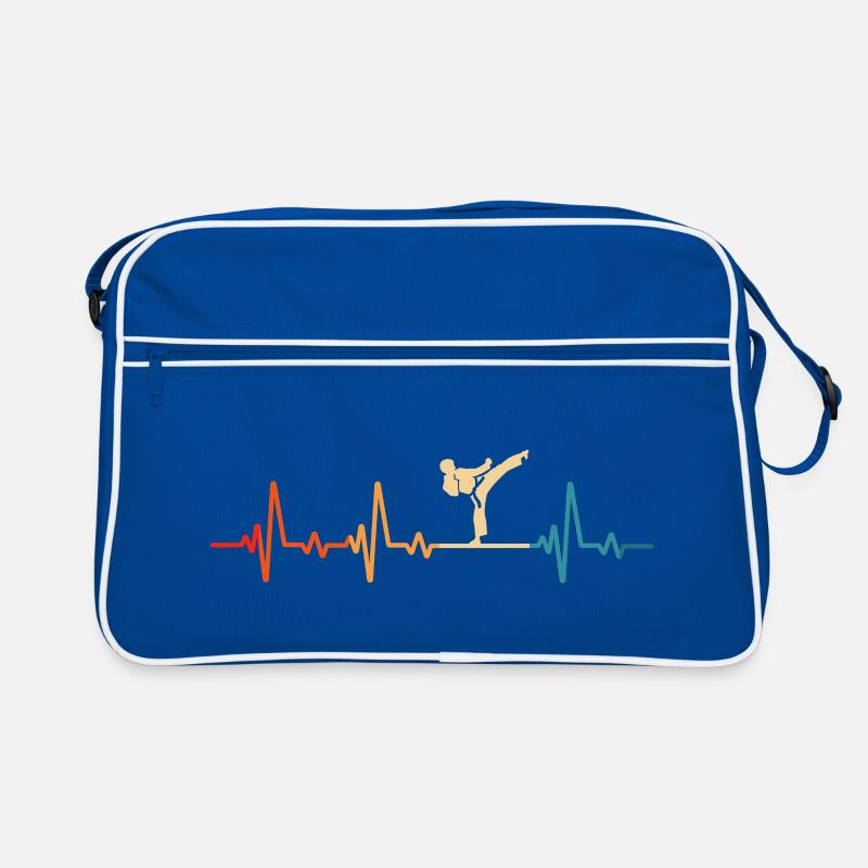 Karate Heartbeat Retro Bag