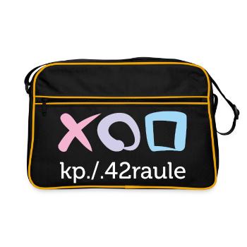 Raule - Sac Retro - noir/or - Devant