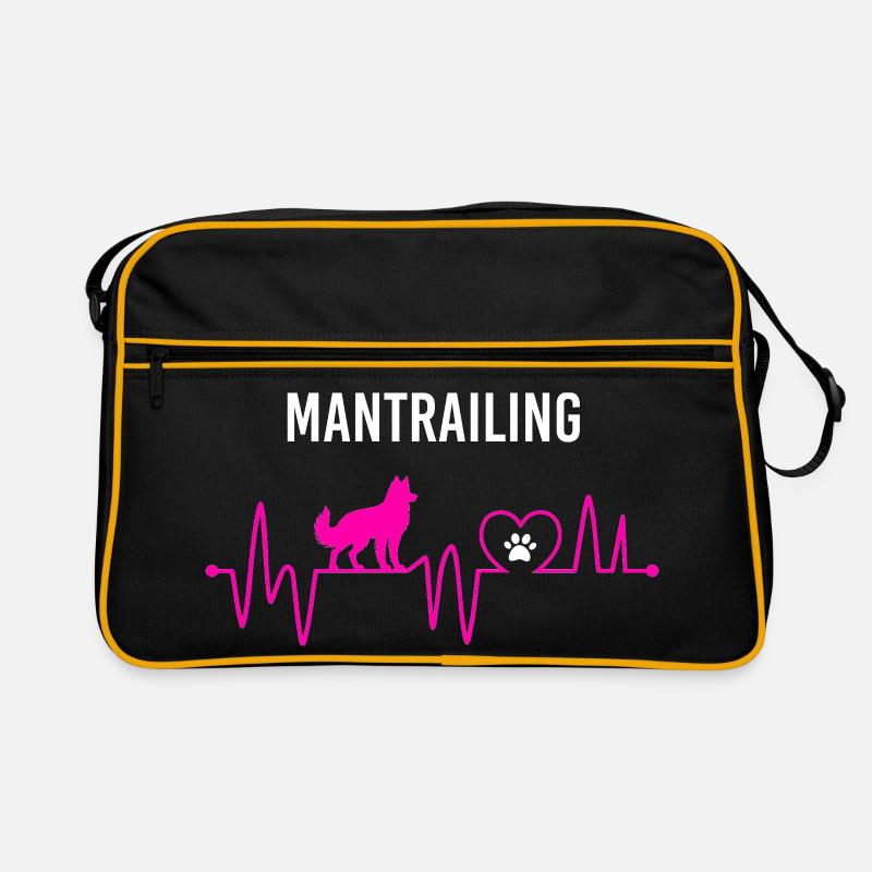 Mantrailing Heartbeat Mantrailing Leidenschaft Retro Tasche