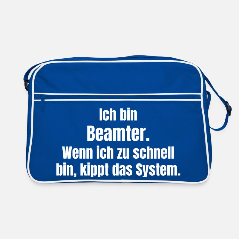 Civil servant vs system too fast Retro Bag