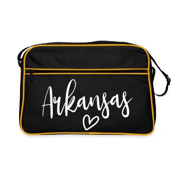 Arkansas Heart Women’s Love Arkansas - Sac Retro - noir/or - Devant