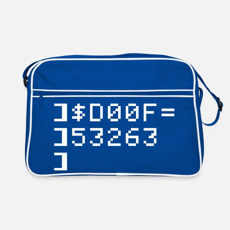 DOOF 8-Bit Code Nerd Pixel Terminal Retro Retro Bag