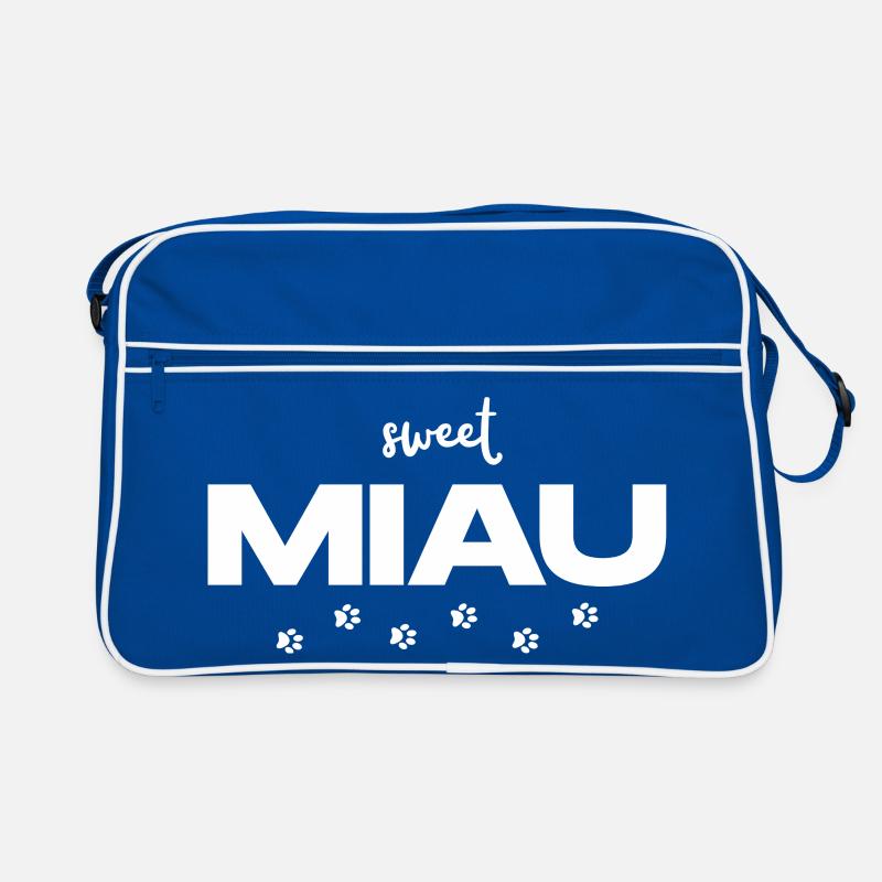 MEOW – The Cute Cat Statement Retro Bag
