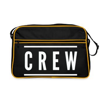 crew_linie- - Retro Bag - black/gold - Front