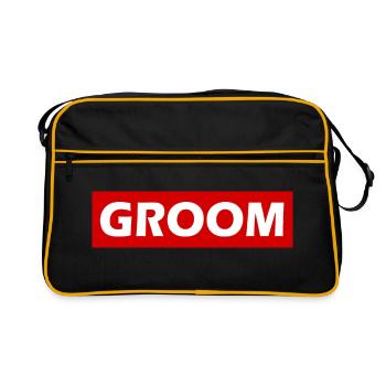 Groom - Sac Retro - noir/or - Devant