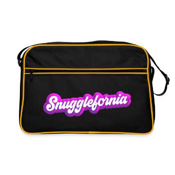 Snugglefornia snugglefornia snuggle - Sac Retro - noir/or - Devant