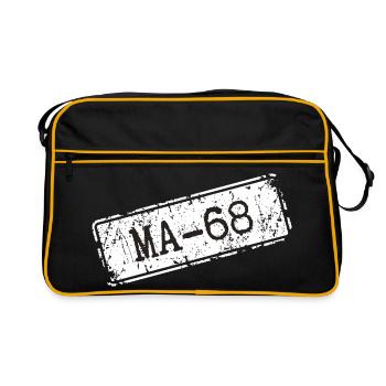 Mannheim 68 - Sac Retro - noir/or - Devant