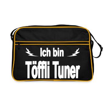 moped - Retro Bag - black/gold - Front