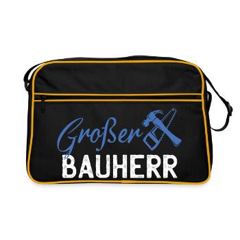 GrafBen Builder Building Graphics - Retro Bag - black/gold - Front