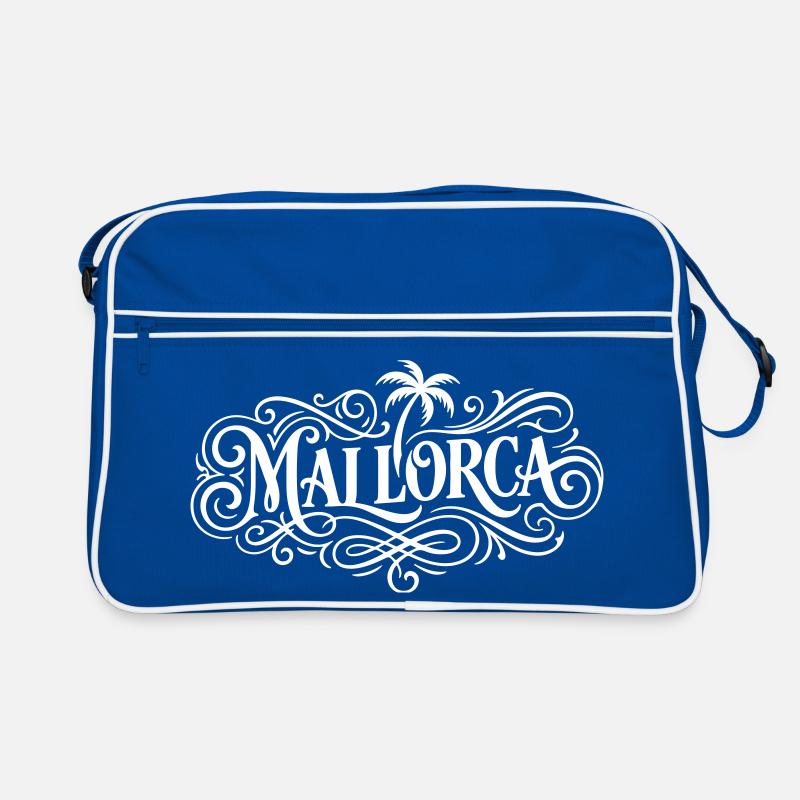 Lettrage de Majorque Sac Retro