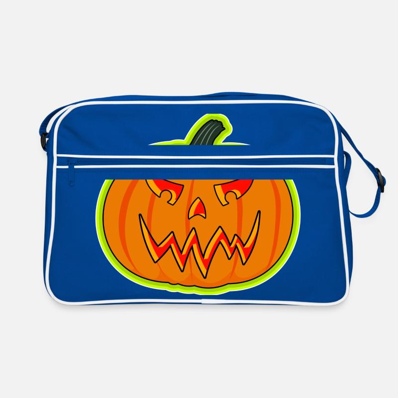 Creepy Pumpkin Face Lantern Costume Cadeau Sac Retro