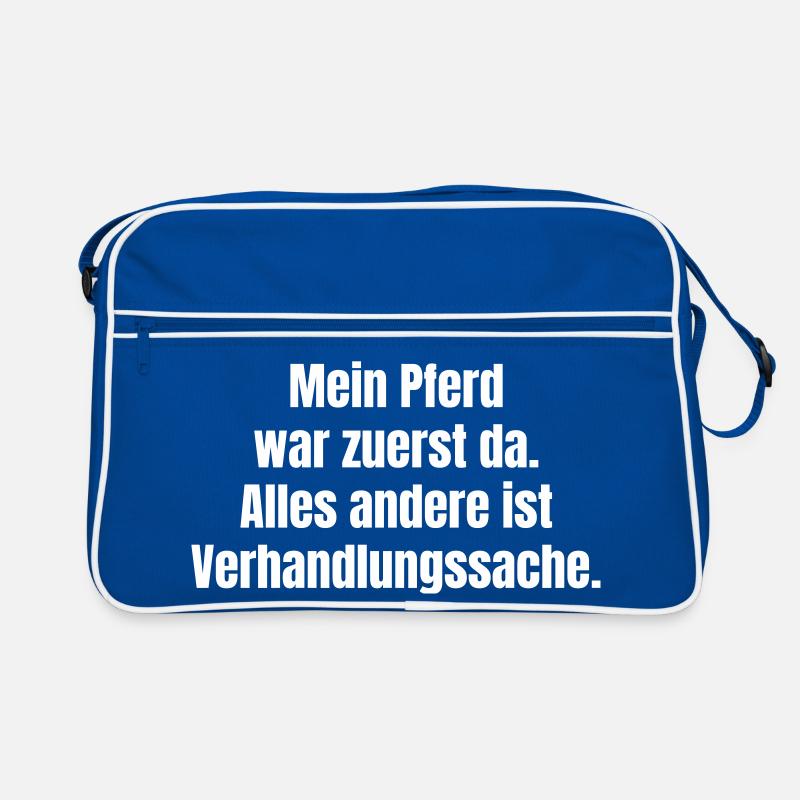 Déclaration de priorité du cheval Sac Retro