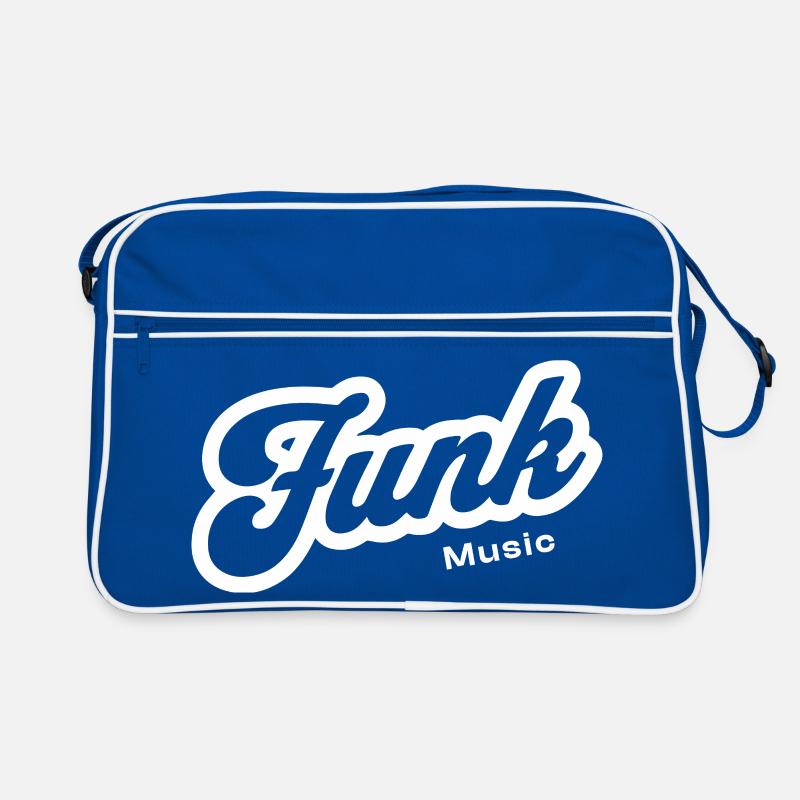 Funk Music Retro Script Logo Retro Bag