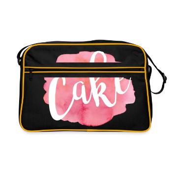 gâteau - Sac Retro - noir/or - Devant