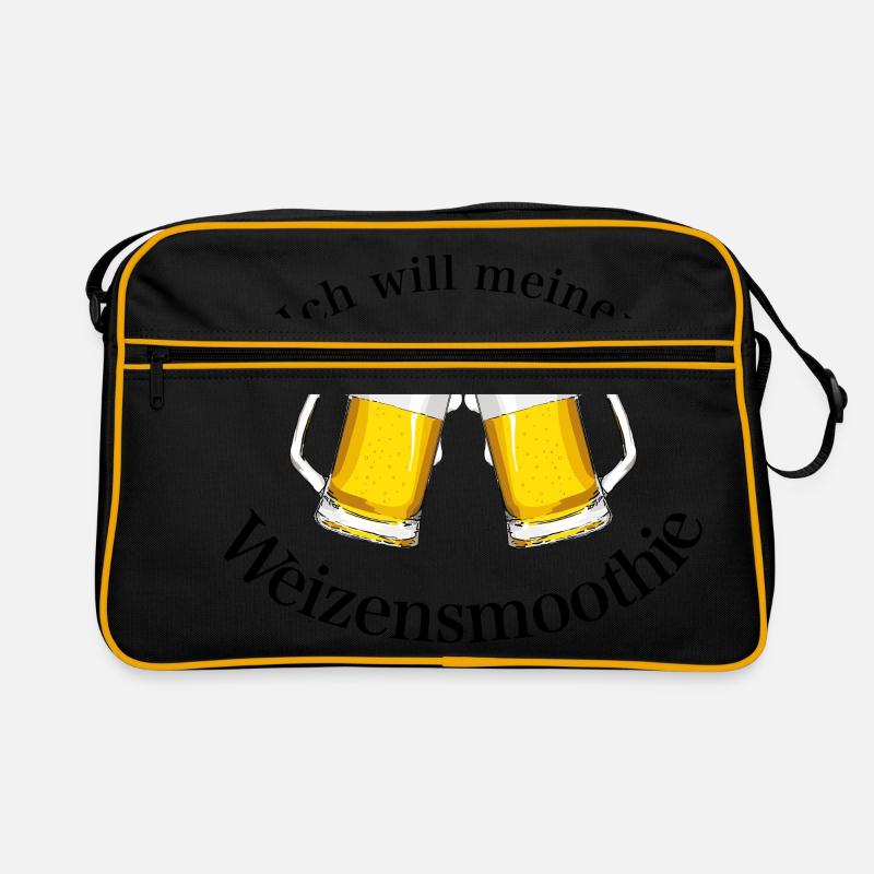 Weizensmoothie 1 Retro Tasche