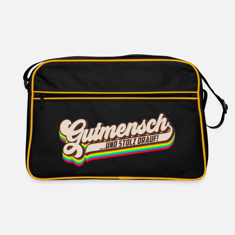Gutmensch und Stolz drauf! Retro Tasche