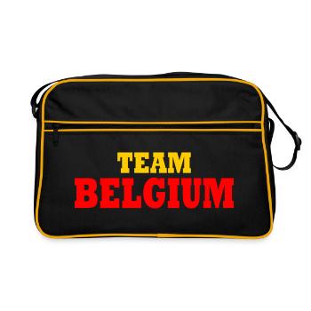 Team belgium - Sac Retro - noir/or - Devant