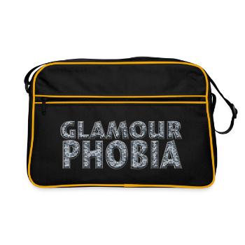 Glamourphobia Glamour Phobia Noble Glitter - Retro Bag - black/gold - Front