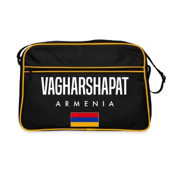 Vagharshapat Armenia - Retro Bag - black/gold - Front