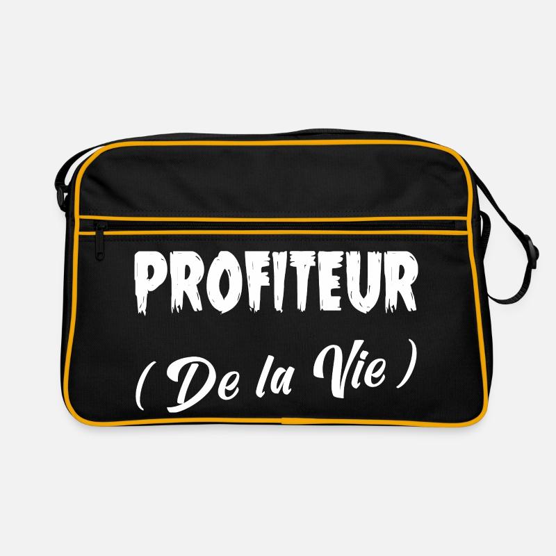 PROFITEUR (DE LA VIE) ! Sac Retro