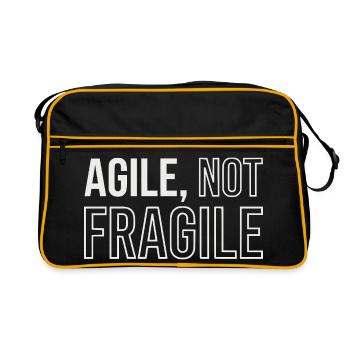 Développement Agile, Sweat à capuche Scrum Coach - Sac Retro - noir/or - Devant