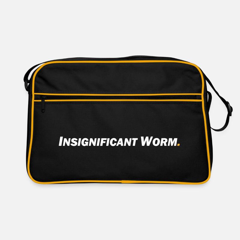 Insignificant Worm Retro Tasche