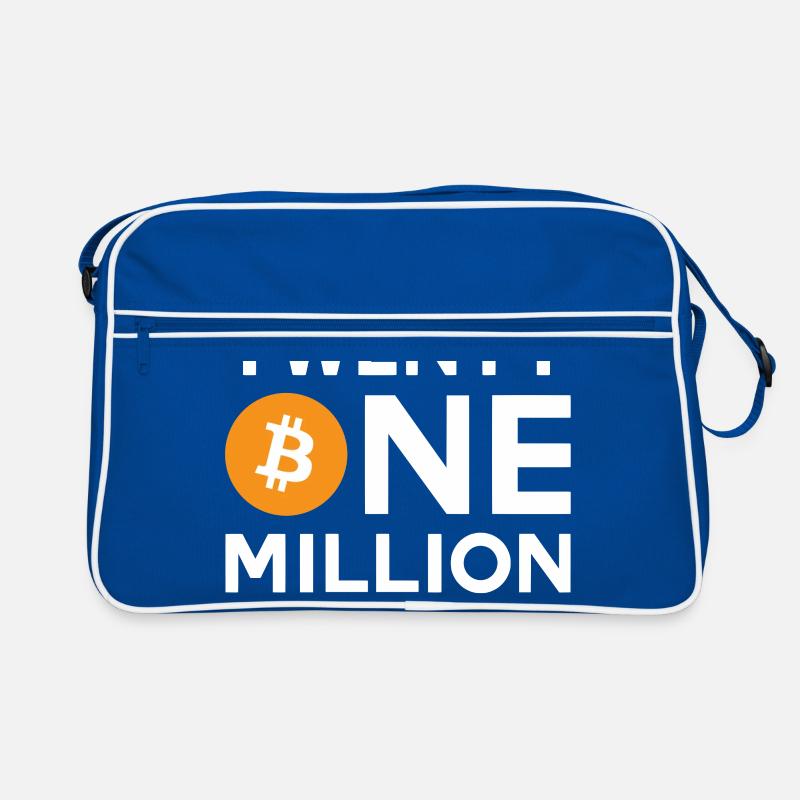 Bitcoin Twenty One Million Retro Bag