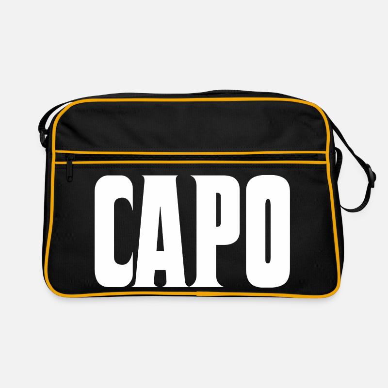Capo - Sac Retro - noir/or