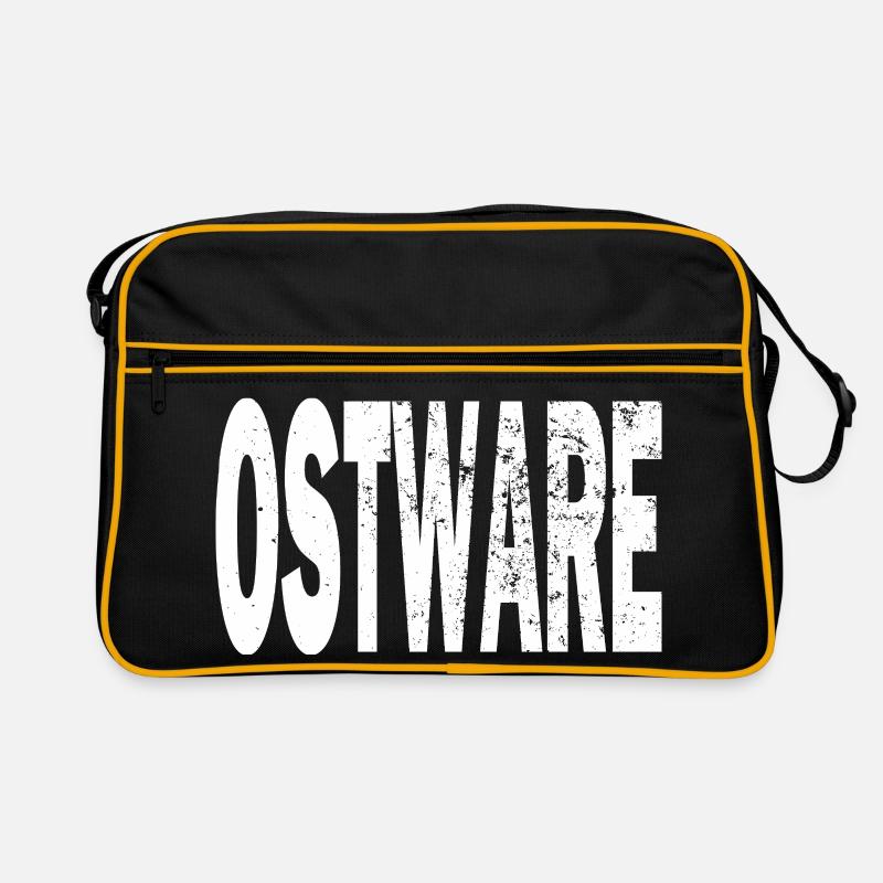 T-shirt à capuche Ostalgie Ostware Ostalgie Fun Fun Sac Retro