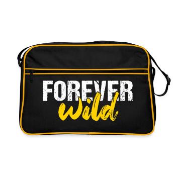 Toujours sauvage - Sac Retro - noir/or - Devant