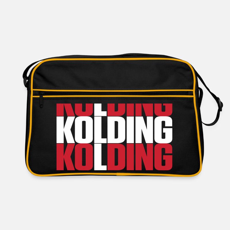 Kolding Danemark Drapeau Sac Retro