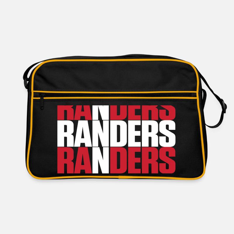Randers Denmark Flag Retro Bag